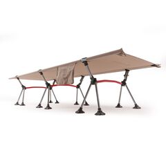 Раскладушка PERECAT Lite Lite Sand для кемпинга и рыбалки, Цвет: Песочный