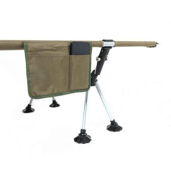 Раскладушка PERECAT Lite Olive для кемпинга и рыбалки, Цвет: Оливковый, изображение 12