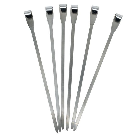 Набор шампуров HOT SIDE для угольного гриля, 6 шт